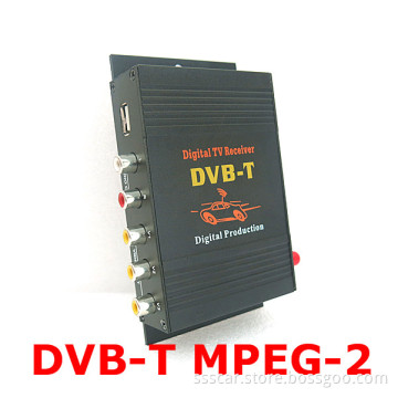 USB Slot MPEG-2 Car DVB-T of Car Digital TV Tuner Receiver Box